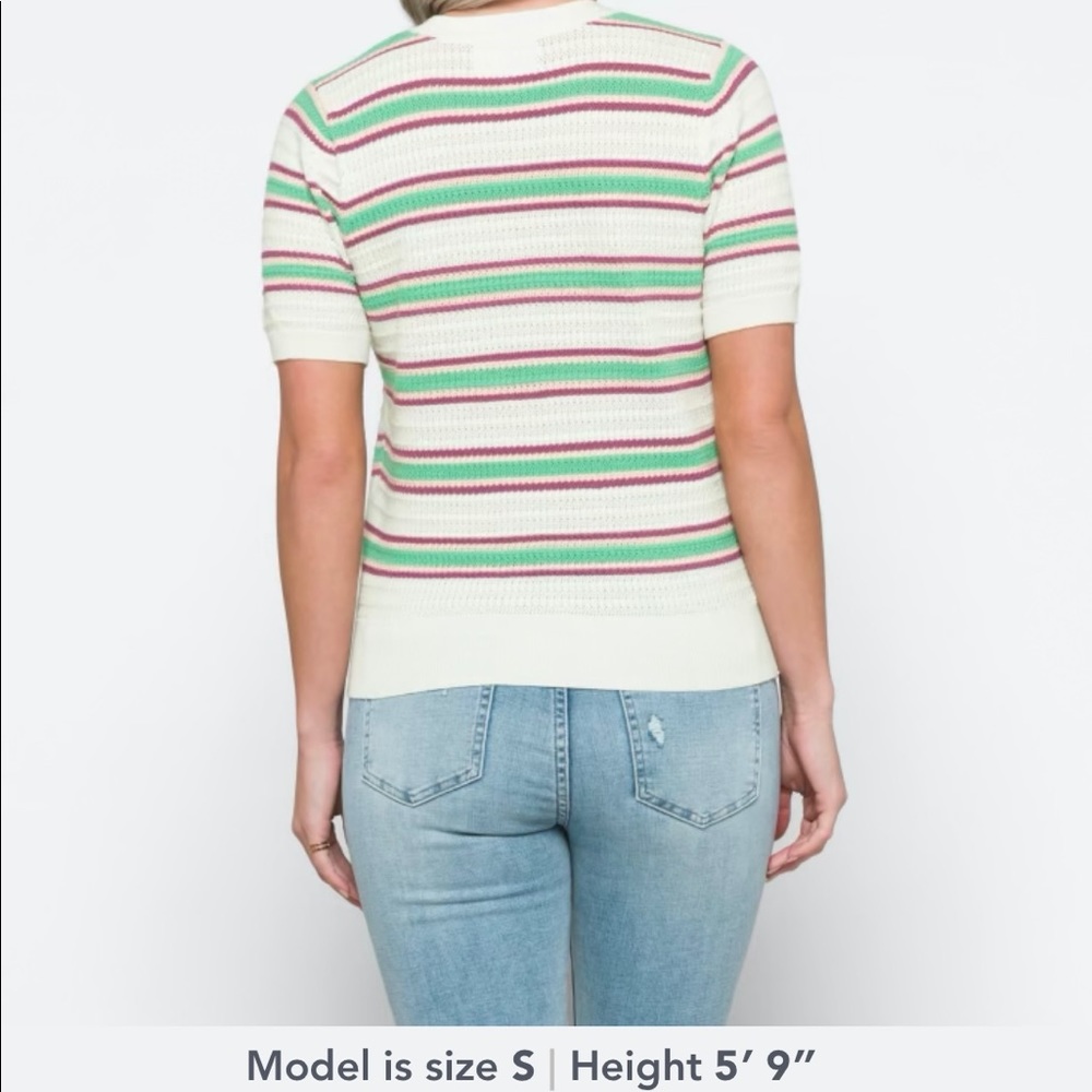 Absolutely - Rorey Short Sleeve Sweater